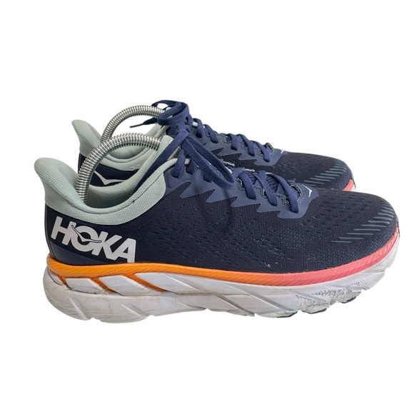 HOKA ONE ONE Clifton 7 Running Shoes Size 9 - Picture 4 of 16